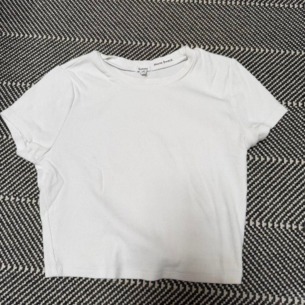 Garage Women's White Crop-top